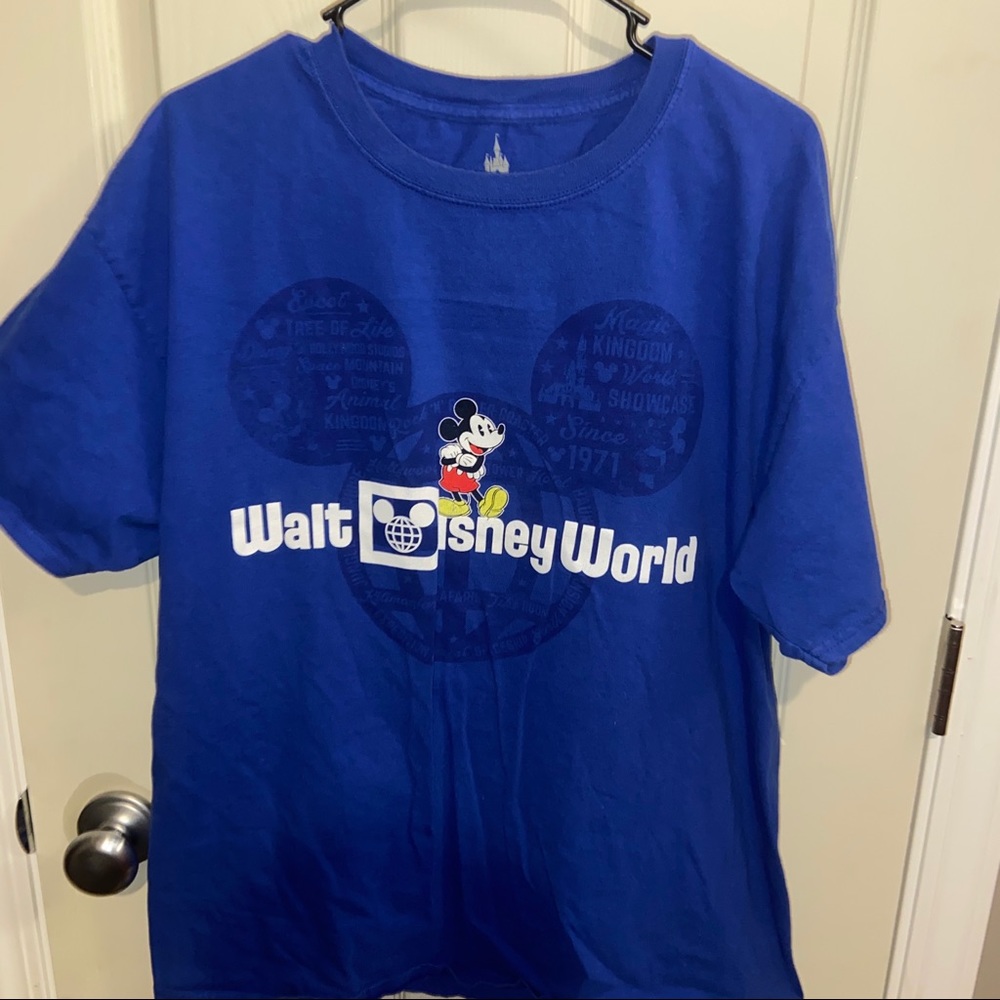 Walt Disney World Disney Parks t shirt blue men XL